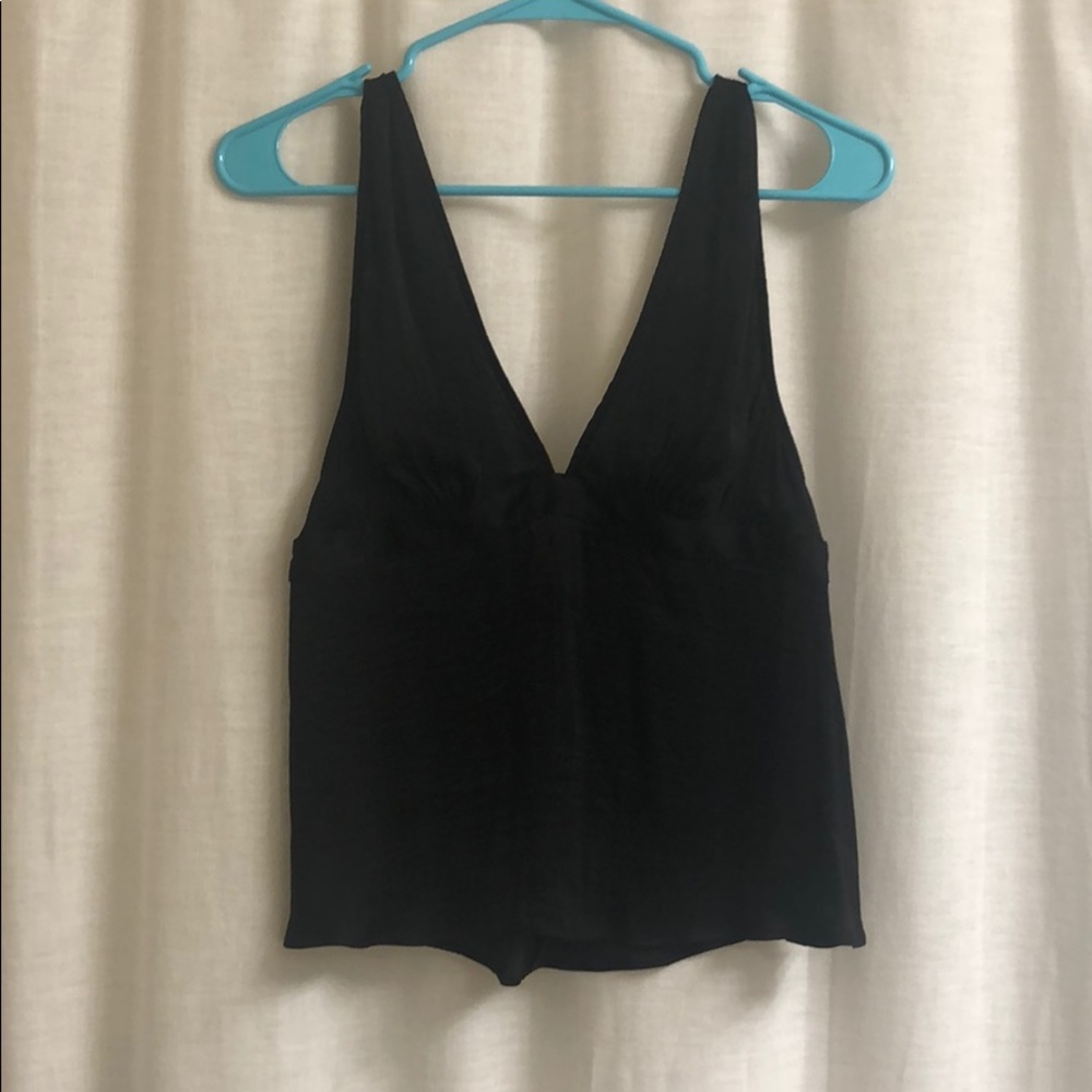 Free People Black Tank